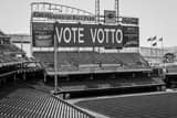 Horizontal Vote Votto GABP Jumbotron black and white Pictures
