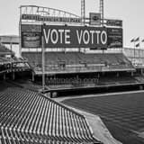 Square Vote Votto GABP Jumbotron black and white Pictures