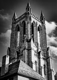 Vertical Church Of The Covenant black and white