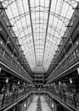 Vertical The Cleveland Arcade black and white Photos