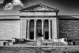 Horizontal Cleveland Art Museum black and white