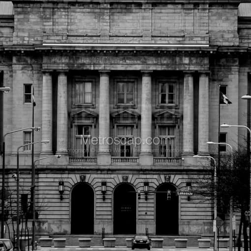 Cleveland City Hall -- Cleveland Black and White Photos