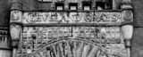 Panoramic The Cleveland Grays Building landscape black and white Photography