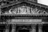 Horizontal The Cleveland Trust Company Building black and white Photos