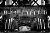 Horizontal Columbus Road near Rivergate Park black and white Photos