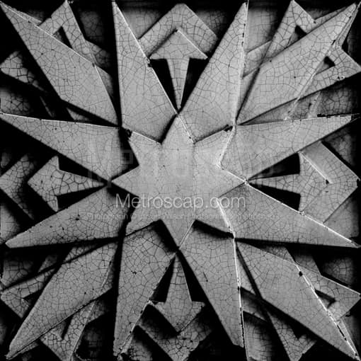 A Design on the Standard Building -- Cleveland Black and White Photos