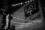 Horizontal The East Fourth Neighborhood landscape black and white Photography