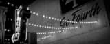 Panoramic The East Fourth Neighborhood landscape black and white Photography
