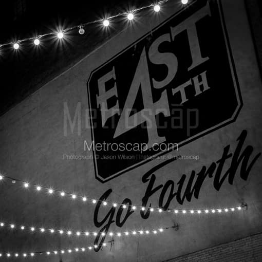 The East Fourth Neighborhood -- Cleveland Black and White Photos