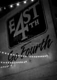 Vertical The East Fourth Neighborhood landscape black and white Photography
