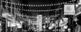 Panoramic East Fourth Street in Downtown Cleveland black and white Photos