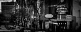 Panoramic Guarinos Little Italy black and white