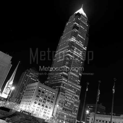 The Key Bank Building -- Cleveland Black and White Photos