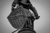 Horizontal The Shield of Liberty atop the Soldiers and Sailors Monument black and white Photos