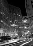 Vertical Traffic at Prospect and Ontario in Downtown Cleveland black and white Photos