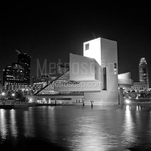 The Rock and Roll Hall of Fame -- Cleveland Black and White Photos