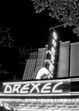 Vertical The Bexley Drexel Theater black and white Photos