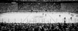 Panoramic Center Ice in Nationwide Arena black and white Pictures