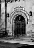 Vertical The Central Presbyterian Church on Third Street black and white Photos