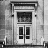 Square Columbus Central High School black and white Photos