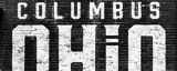 Panoramic Columbus OH black and white Photography