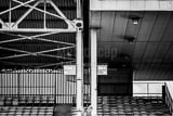 Horizontal The Decaying Remains of Old Cooper Stadium black and white Photos
