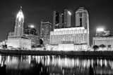 Horizontal The Columbus Skyline from the Amphitheater Framed Photos
