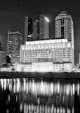 Vertical The Columbus Skyline from the Amphitheater Framed Photos