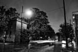 Horizontal German Village after an August Rain Storm Framed Photos
