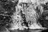Horizontal Hayden Falls black and white Photos