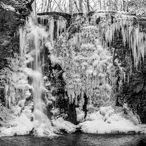 Hayden Falls -- Columbus Black and White Photos