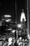 Vertical The LeVeque Tower from North High Street Framed Photos