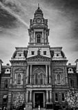 Vertical Madison County Court House in London Ohio black and white Photos