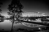 Horizontal The Main Street Bridge black and white Photos