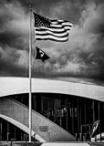 Vertical The National Veterans Memorial Museum black and white Photography