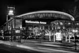 Horizontal Nationwide Arena at Night from Front and Nationwide Boulevard Framed Photos