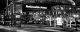 Panoramic Nationwide Arena at Night from Front and Nationwide Boulevard Framed Photos