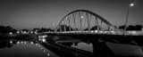 Panoramic The NEW Main Street Bridge in Columbus Ohio Framed Photos