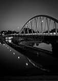 Vertical The NEW Main Street Bridge in Columbus Ohio Framed Photos
