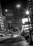 Vertical North High Street and Go Bucks in the Nationwide Building Framed Photos