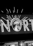 Vertical The North Market Sign Framed Photos
