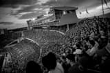 Horizontal The New Press Box at Ohio Stadium black and white Pictures