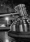 Vertical The Ohio Supreme Court Stainless Steel Gavel Framed Photos