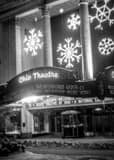 Vertical The Ohio Theatre at Christmas Time Framed Photos