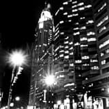 Square The One Columbus Building and LeVeque Tower from Broad and High Framed Photos