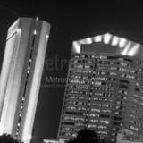 Square One Nationwide Plaza and Three Nationwide Plaza black and white Photos