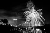 Horizontal Red White and Boom 2011 black and white Photos