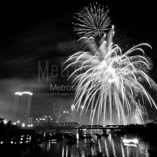 Red White and Boom 2011 -- Columbus Black and White Photos