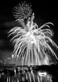Vertical Red White and Boom 2011 black and white Photos