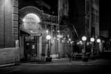 Horizontal The Ringside Cafe at Night black and white Photos